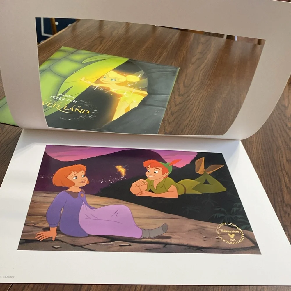 “5/$20” Disney Exclusive Commemorative Peter Pan Lithograph